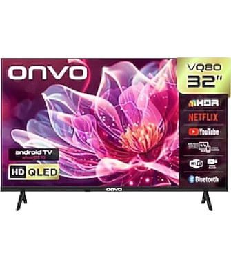 Onvo 32VQ80F3HA HD 32" 82 Ekran Uydu Alıcılı Smart QLED TV Onvo 32VQ80F3HA HD 32" 82 Ekran Uydu Alıcılı Smart QLED TV