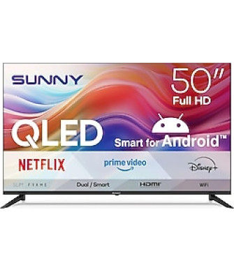 Sunny SN50QFPRL-A14S Full HD 50" 127 Ekran Uydu Alıcılı Google Smart QLED TV