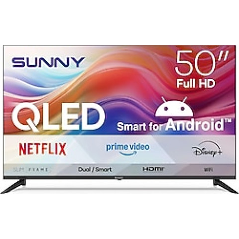 Sunny SN50QFPRL-A14S Full HD 50" 127 Ekran Uydu Alıcılı Google Smart QLED TV