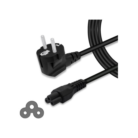 Laptop 3lü Adaptör Kablosu - Yonca Power Kablosu 1.5 Metre