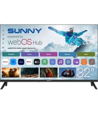 SUNNY SN32HMLN-W02 Smart QLED webOS 2.0S 32 inç 80 cm HD-ready LED TV