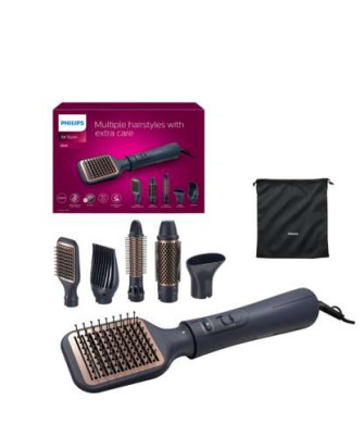 PHILIPS BHA530/00, Argan Yağı Seramik Kaplama, +5 Aparat, 3 Isı ve Hız Ayarı Saç Şekillendirme ve Kurutma Seti