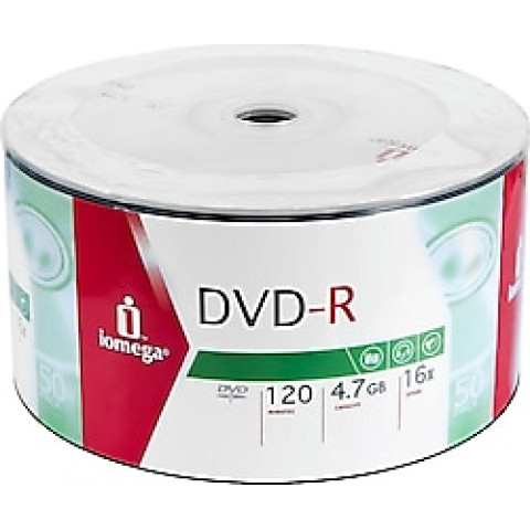 Iomega DVD-R 16X 4.7 GB 50'li IDSP50M Boş DVD