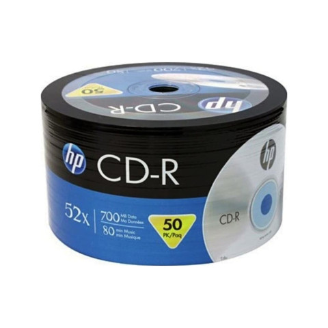 Hp Boş Cd 50'Li Paket Cd-R 52X 700 Mb Hp Boş Cd 50'Li Paket Cd-R 52X 700 Mb