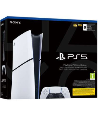 SONY Playstation 5 Slim Digital Versiyon Oyun Konsolu Beyaz SONY Playstation 5 Slim Digital Versiyon Oyun Konsolu Beyaz