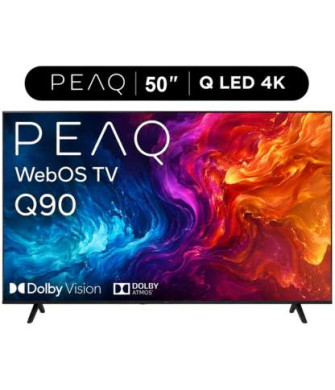 PEAQ 50Q90 50 inç 126 Ekran Uydu Alıcılı Smart 4K UHD WebOS İşletim Sistemli QLED TV