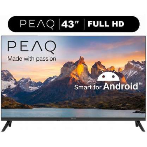 PEAQ 43A7000 43 inç 108 Ekran Smart TV – Android İşletim Sistemli, Dahili Uydu Alıcılı Full HD LED TV