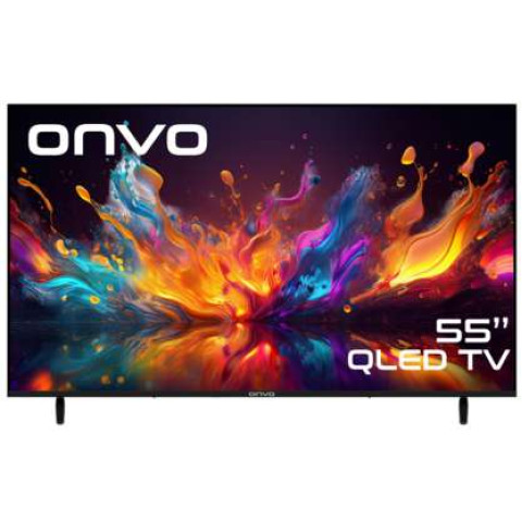 ONVO 55VQ90F3UA 55 inç 140 Ekran Uydu Alıcılı Smart 4K QLED TV