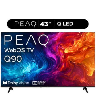 PEAQ 43Q90 43'' QLED Smart TV – WebOS İşletim Sistemli, Dahili Uydu Alıcılı Full HD TV