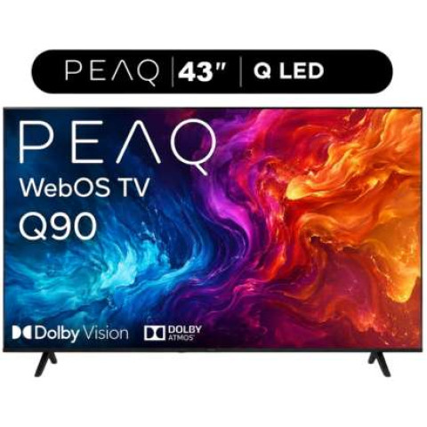 PEAQ 43Q90 43'' QLED Smart TV – WebOS İşletim Sistemli, Dahili Uydu Alıcılı Full HD TV