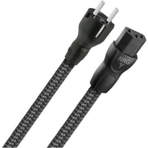 AUDIOQUEST NRG-Y3 Düşük Bozulma 3 Kutuplu 1m Güç Kablosu AUDIOQUEST NRG-Y3 Düşük Bozulma 3 Kutuplu 1m Güç Kablosu