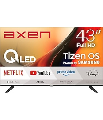 Axen AX43QFMLN-T08I Full HD 43" 108 Ekran Uydu Alıcılı Smart QLED TV Axen AX43QFMLN-T08I Full HD 43" 108 Ekran Uydu Alıcılı Smart QLED TV