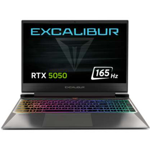CASPER G870.1362-BQ50A-C /Intel Core i7 13620H/16 GB RAM/1 TB SSD/RTX5050/15.6"/W11 Excalibur Gaming Laptop