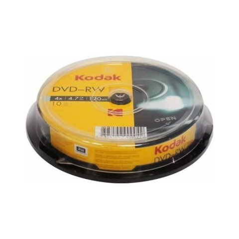 Kodak 4.7Gb 4X Dvd-Rw Tekrar Yazılabilir Dvd Medya - 10'Lu Paket