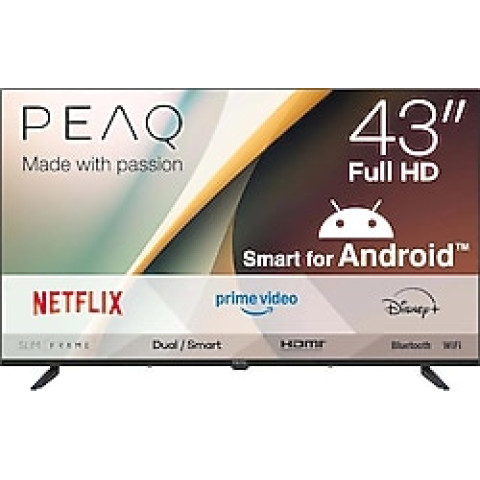 Peaq 43A7000 Full HD 43" 109 Ekran Uydu Alıcılı Android Smart LED TV
