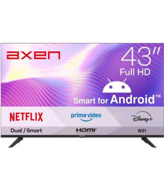 AXEN AX43FMLN-A14S Uydu Alıcılı Android Smart 43 inç 110 cm Full-HD+ LED TV AXEN AX43FMLN-A14S Uydu Alıcılı Android Smart 43 inç 110 cm Full-HD+ LED TV