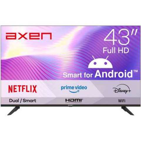 AXEN AX43FMLN-A14S Uydu Alıcılı Android Smart 43 inç 110 cm Full-HD+ LED TV