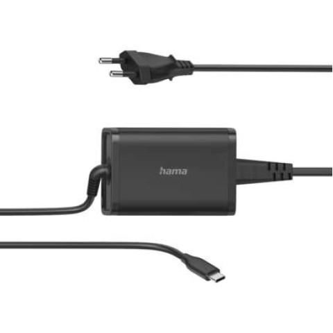 HAMA HM.200006 USB-C 5-20V/65W Laptop Güç Adaptörü
