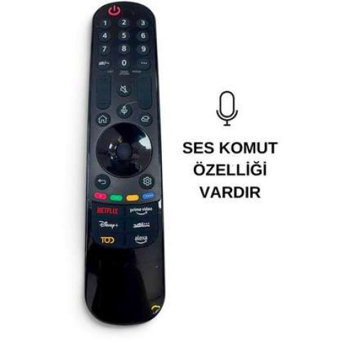 ELECTROON LG Uyumlu MR-23GA Air Mouse Özellikli - Ses Komutlu Kumanda ELECTROON LG Uyumlu MR-23GA Air Mouse Özellikli - Ses Komutlu Kumanda