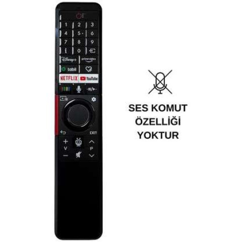 ELECTROON Vestel Uyumlu Google Play Android - Ses Komutsuz TV Kumandası