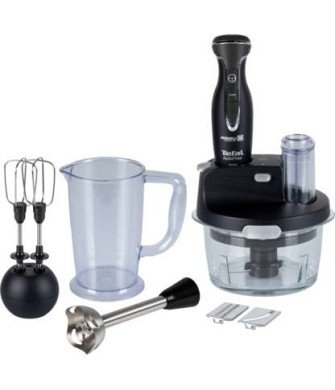 TEFAL Powelix Activflow Expert 1500 W Siyah Cam Hazneli Blender Seti Siyah
