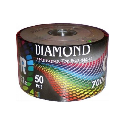 Diamond Cd-R 52X 700 MB 80 Min Boş CD 50'li Paket