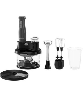 GRUNDIG RHB 7410 Cam Hazneli Rendeli Blender Seti Antrasit