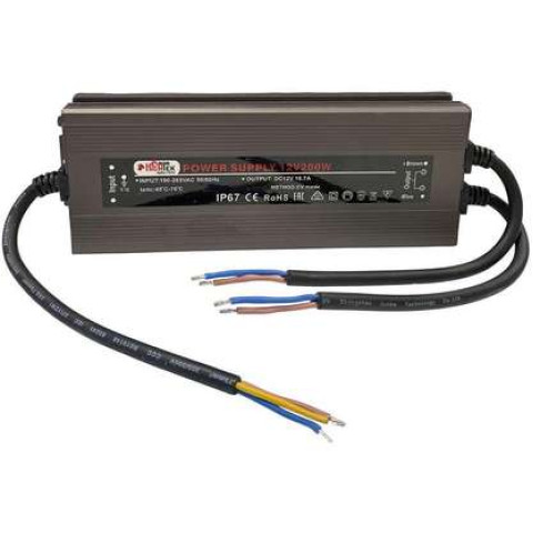 HIGHTEK HT1403 12Volt 16.7amper 200Watt IP67 Dış Mekan Adaptör Trafo Dış Mekan Adaptör Trafo Çok renkli