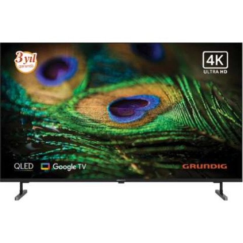 GRUNDIG 50 GQ 750A 50 inç 126 Ekran Uydu Alıcılı Google TV Smart 4K Ultra HD QLED TV