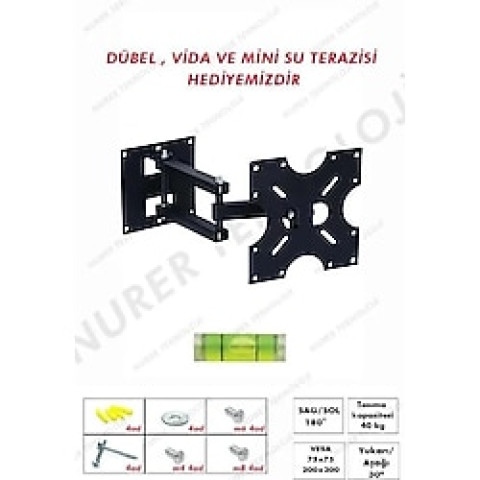 Conti Ct32an100h 32 Hd Ready Android Led Televizyon Hareketli Tv Aski Aparati