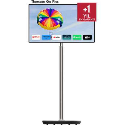 THOMSON Go Plus 32UE5M45 32 inç 81 Ekran Hareketli Taşınabilir Android Smart LED Ekran (Dokunmatik Ekran) 