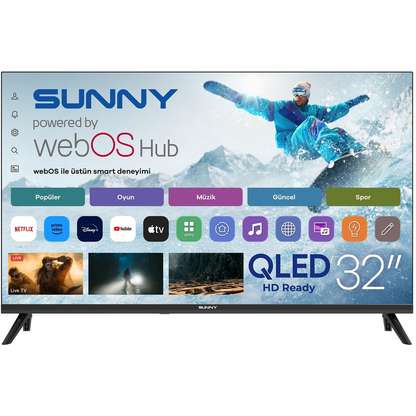 SUNNY SN32QHMLN-W02 QLED/LED webOS 2.0S 32 inç 80 cm HD-ready Smart TV