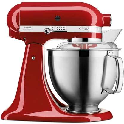 KITCHENAID 5KSM185PSEER Artisan 4,8 L 300 W Stand Mikser Kırmızı