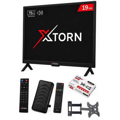TORN Çanaklı Çanaksız Wi-Fi'li Uydu Alıcısı + TV Askı Aparatı Hediyeli 19 inç 48 cm Full-HD TV
