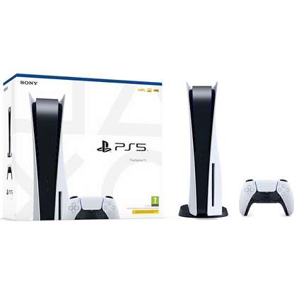 SONY Playstation 5 Standart Edition 825 GB Türkçe Menü (İthalatçı Garantili) Oyun Konsolu Beyaz