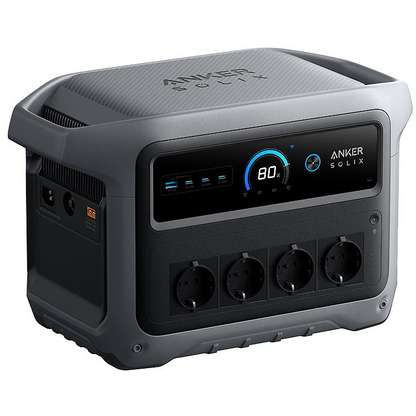 ANKER Solix C1000X Gen2 1024Wh 2000W-A1763 Taşınabilir Güç Kaynağı Siyah