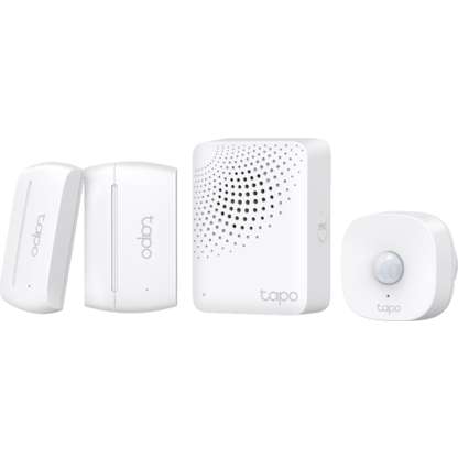 TP-LINK Tapo T30 Kit | Akıllı Ev Sensörleri Başlangıç Kiti | Akıllı Hub | Hareket Sensörü | 2 Adet Kapı/pencere Kontak Sensörü