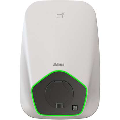 HERA Chargepack Smart+ 22kW Soketli  Elektrikli Araç Şarj Ünitesi Beyaz