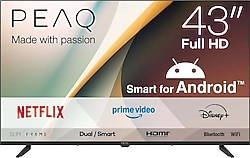 Peaq 43A7000 Full HD 43" 109 Ekran Uydu Alıcılı Android Smart LED TV
