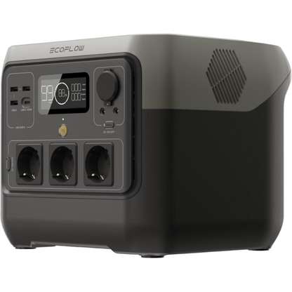 ECOFLOW RIVER 2 Pro  768Wh Kapasite 3x800W (X-Boost 1600W) Çıkış Taşınabilir Güç Kaynağı Siyah