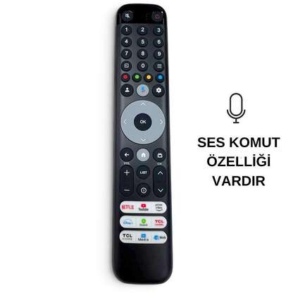 ELECTROON BT-TC05 TCL Uyumlu Universal Ses Komutlu Android TV Kumandası