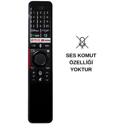 ELECTROON Vestel Uyumlu Google Play Android - Ses Komutsuz TV Kumandası