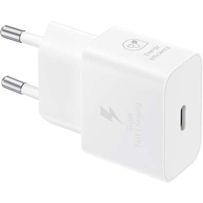 SAMSUNG EP-T2510N Type-C 25 W Hızlı Şarj Adaptörü Beyaz