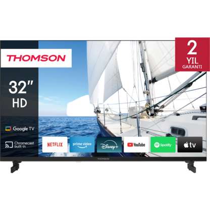 THOMSON 32HG2S14 HD 32 inç 82 Ekran Uydu Alıcılı Google Smart LED TV